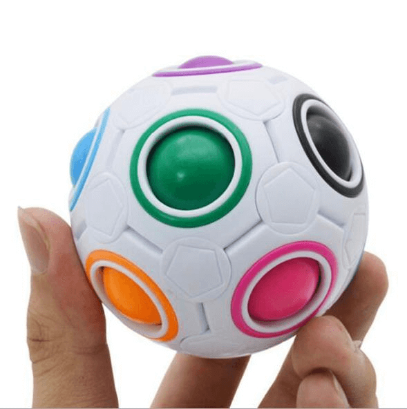 Holding Magic Sphere Ball Puzzle