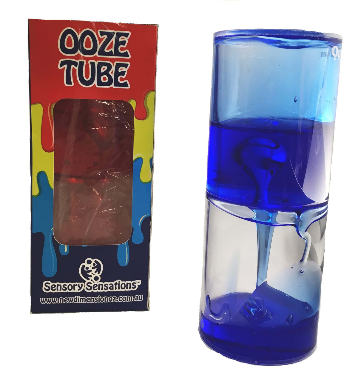 Sensory Ooze Tube Large Blue