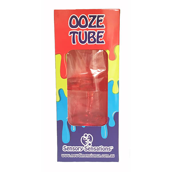 Sensory Ooze Tube Large Red