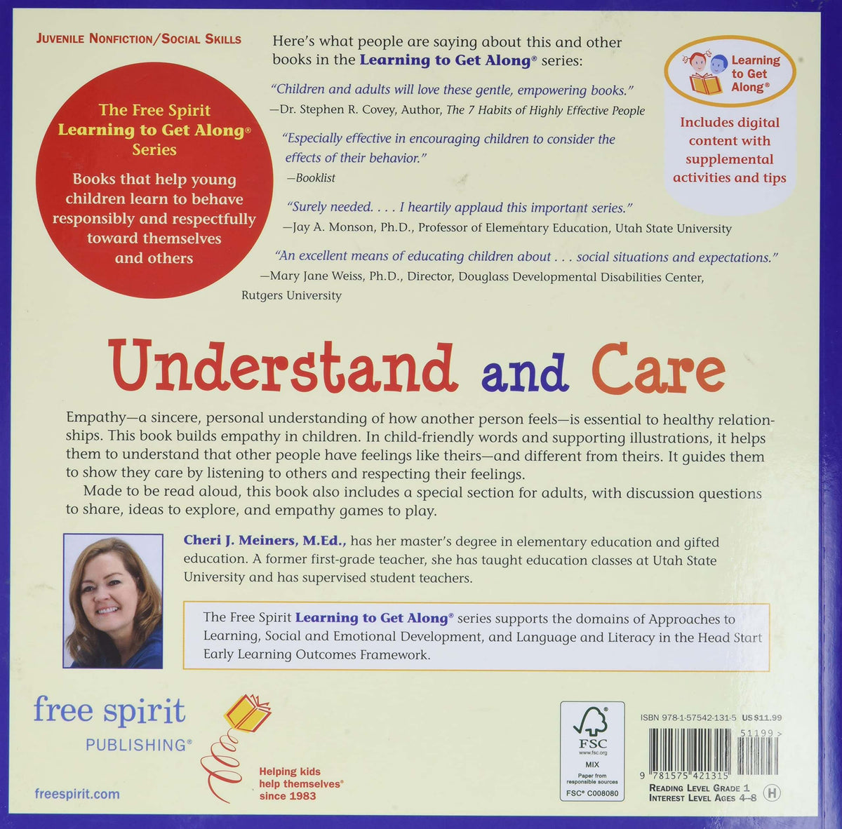 Back Cover Understand And Care
