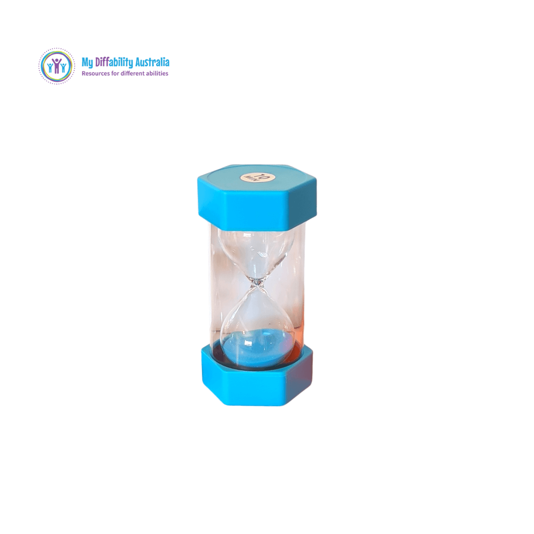 Hourglass Sand Timer 10 minutes visual support