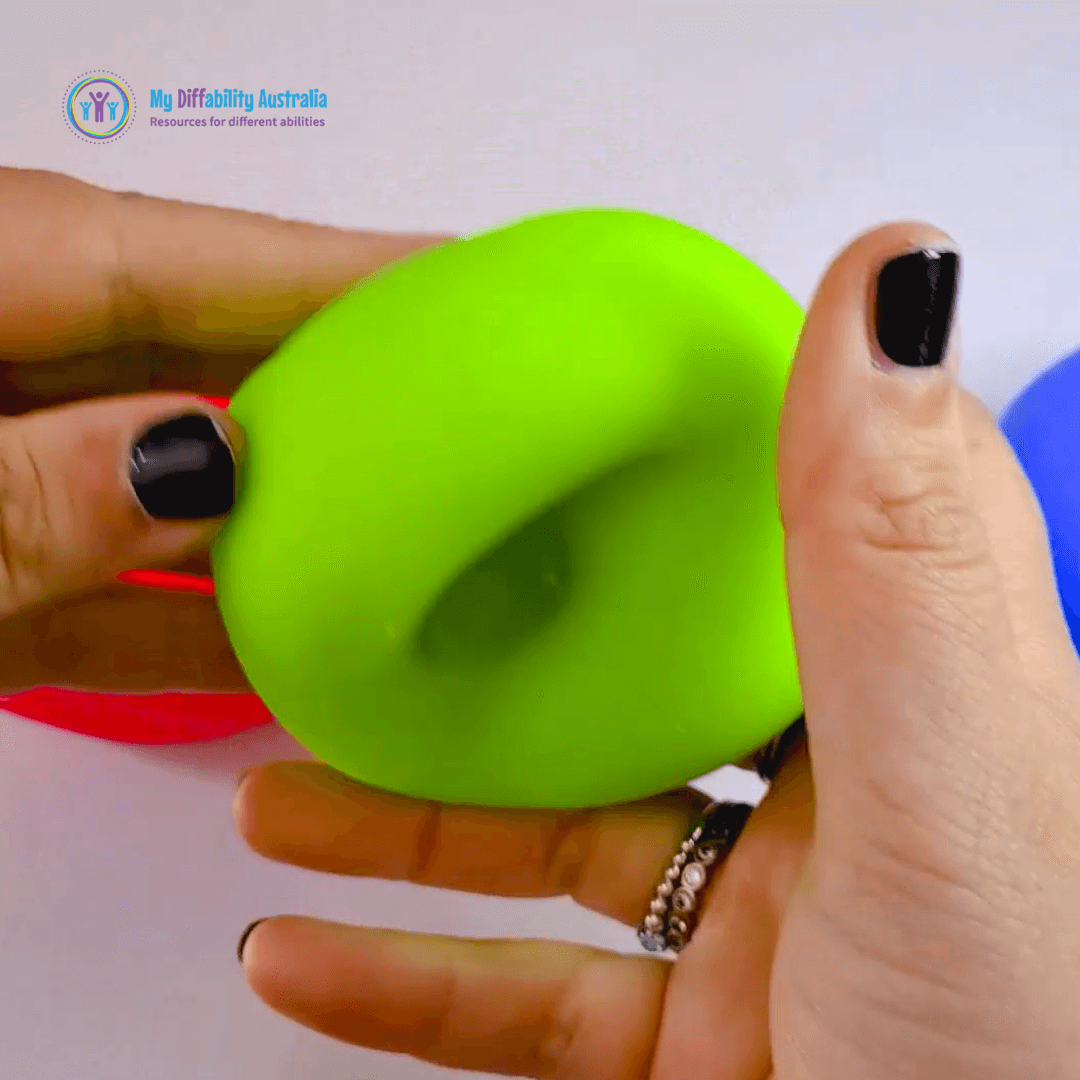 Mouldable Stress Ball Green