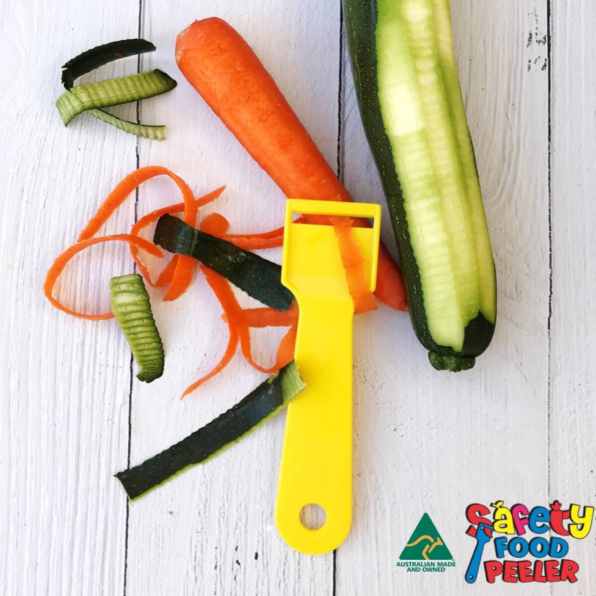 safety food peeler carrot zucchini