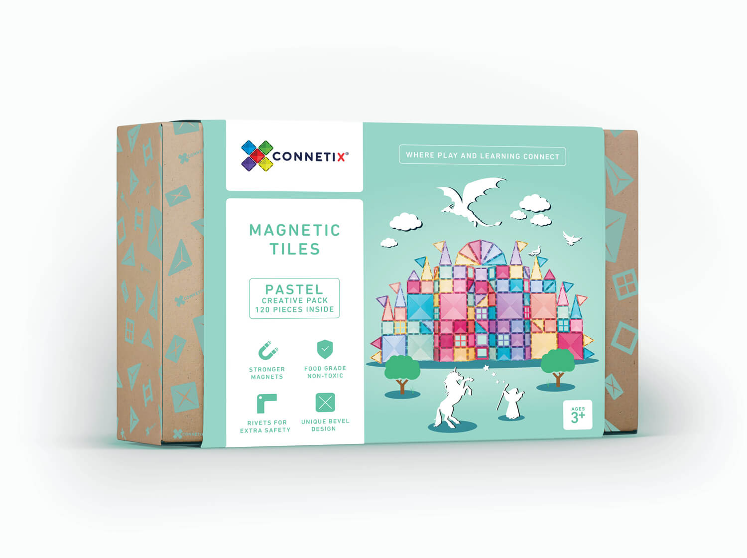 120 piece pastel creative box packaging