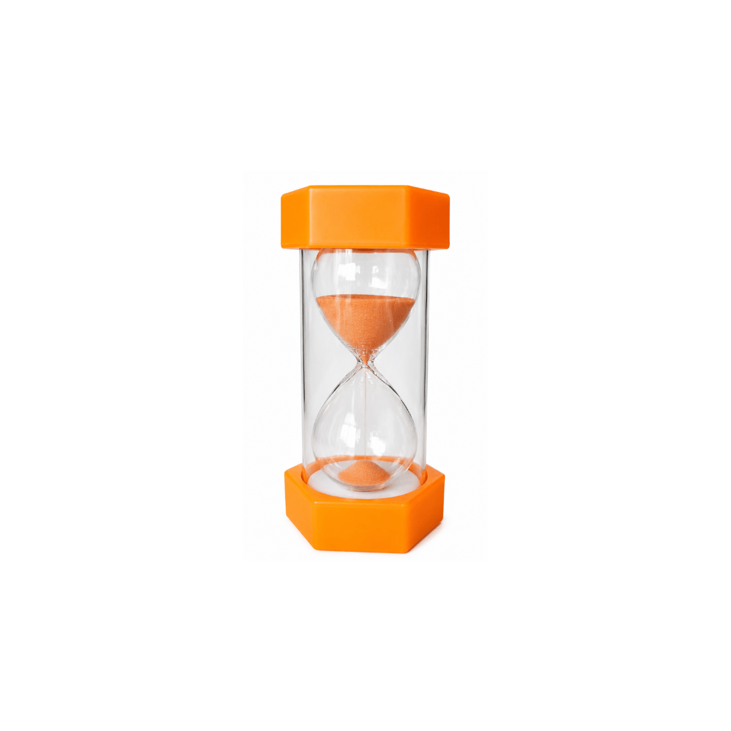 2 minute Hourglass Sand Timer Orange