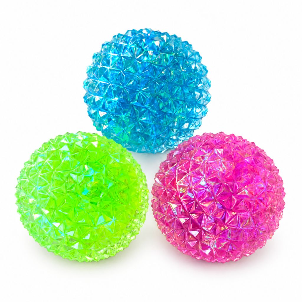 3 Different Colours of Squeeze Sugar Diamond Stress Ball