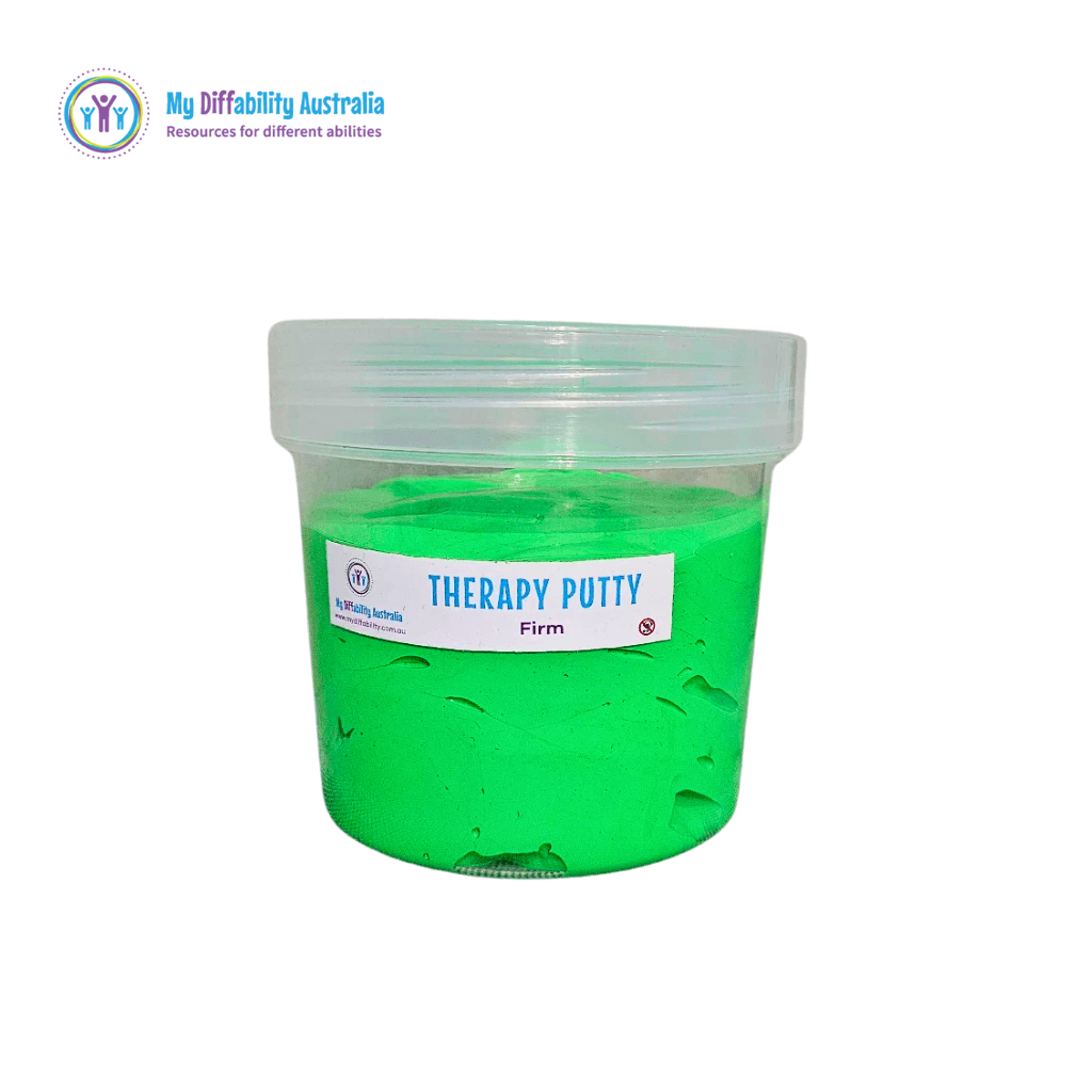 450 g therapy putty firm green