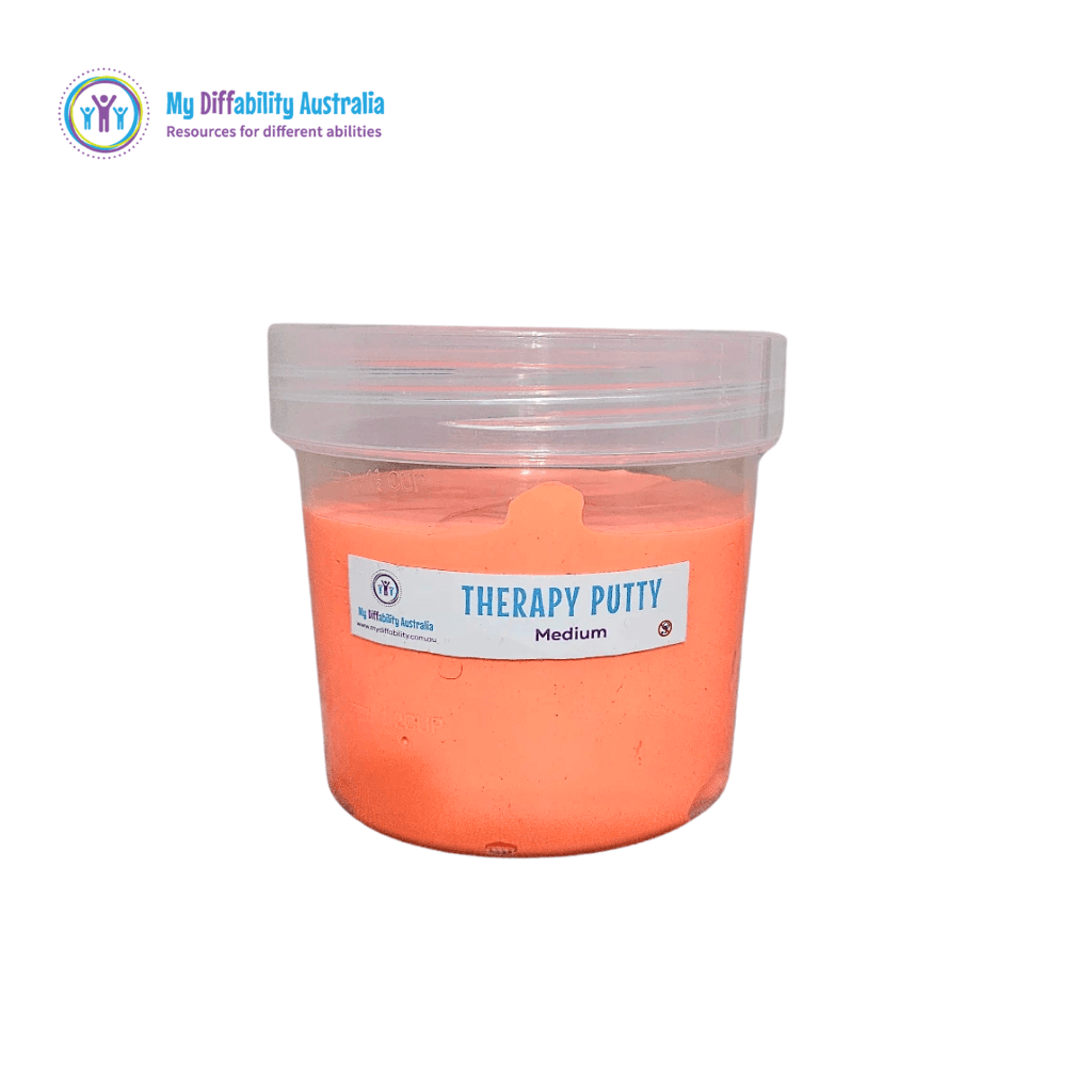 450 g therapy putty medium orange