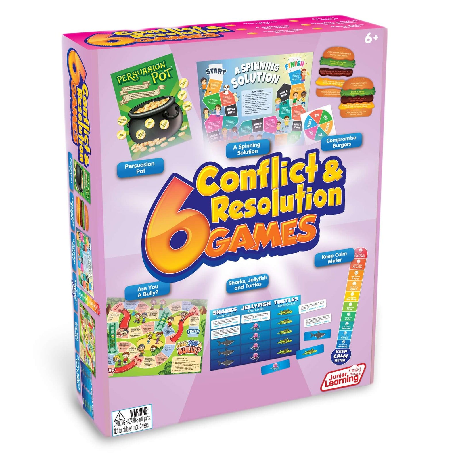 6 Conflict & Resolution Games Box