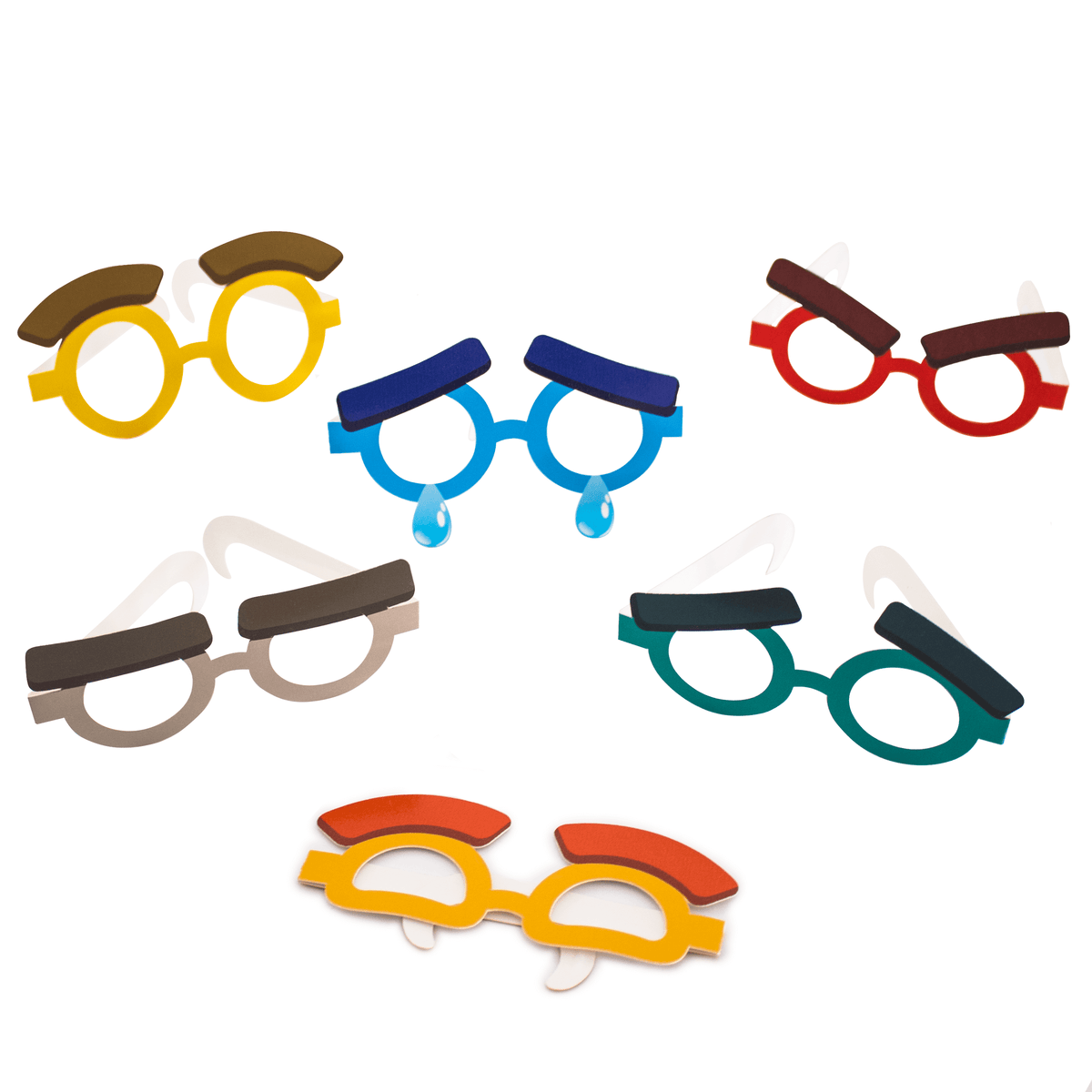 6 Social Skills Games Paper Eyeglass