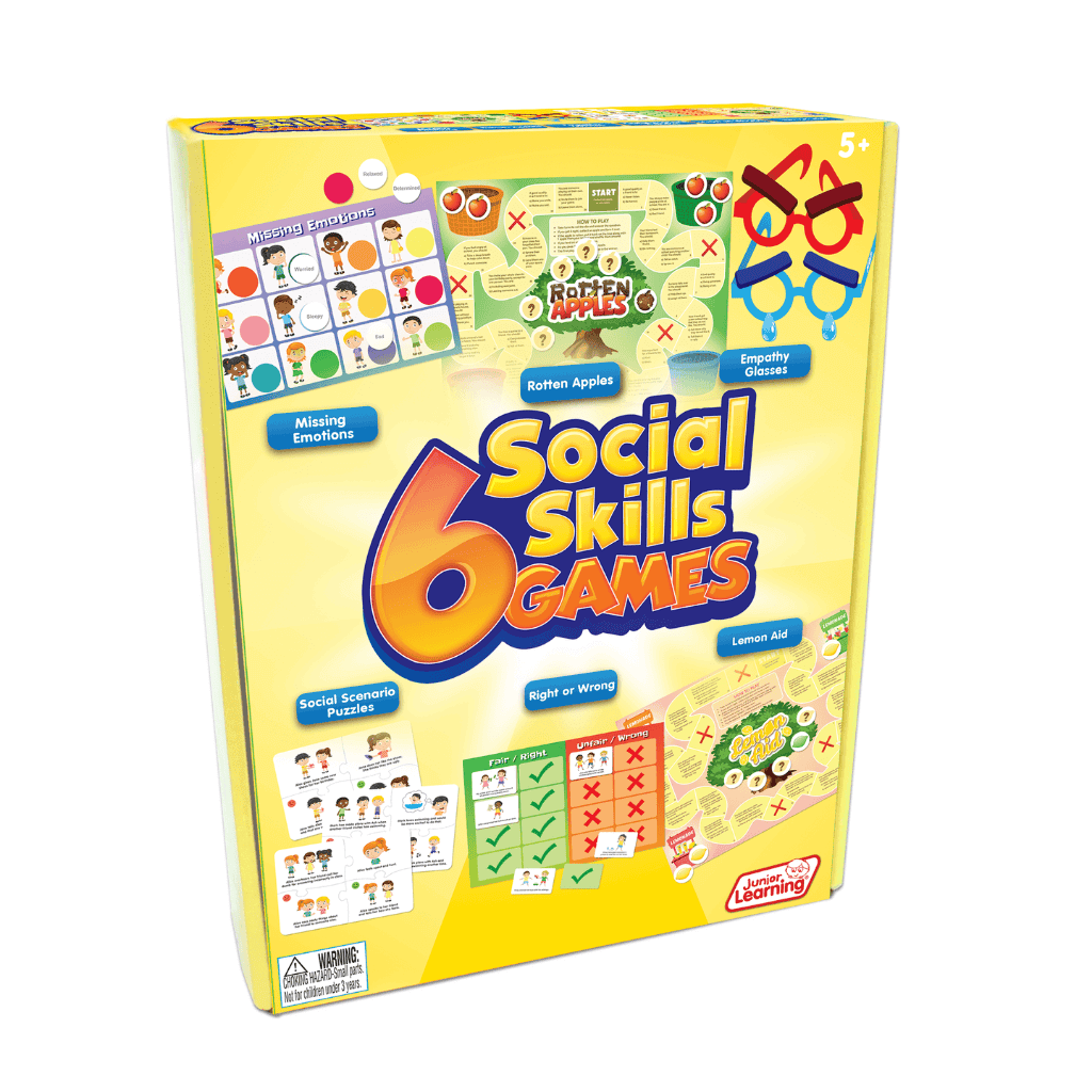 6 Social Skills Games For Kids Actual Packaging