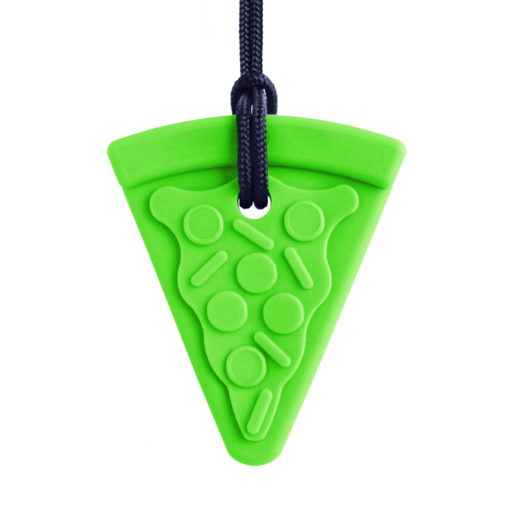 ARK Pizza Chew Necklace Green