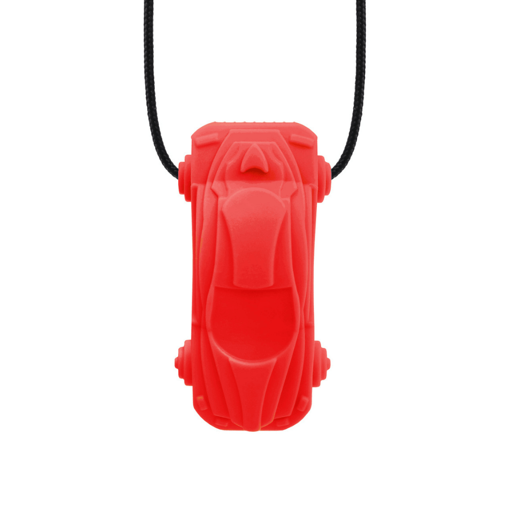 ARK Racecar Chew Necklace Red