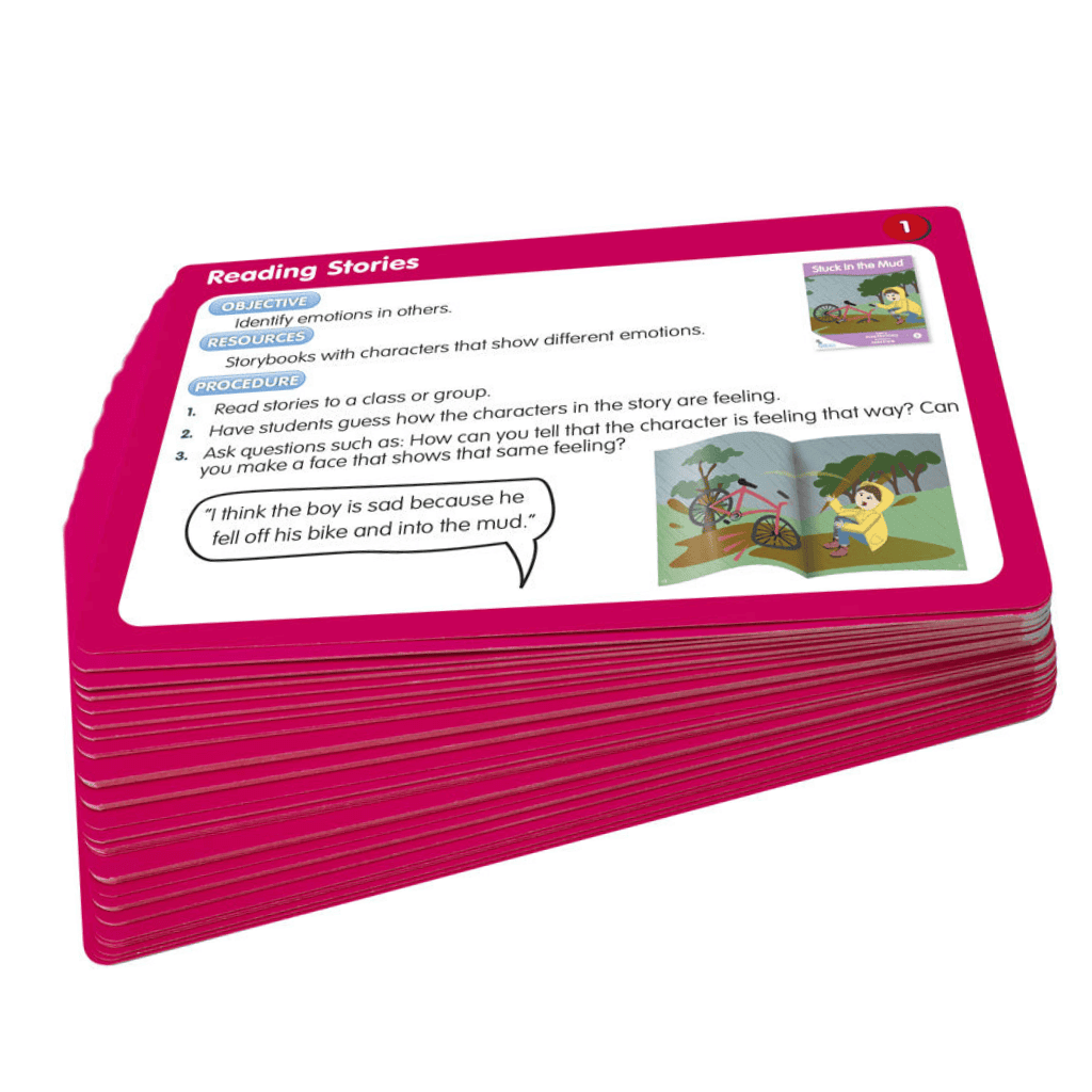 Activity Cards included in the 50 Emotion Activities