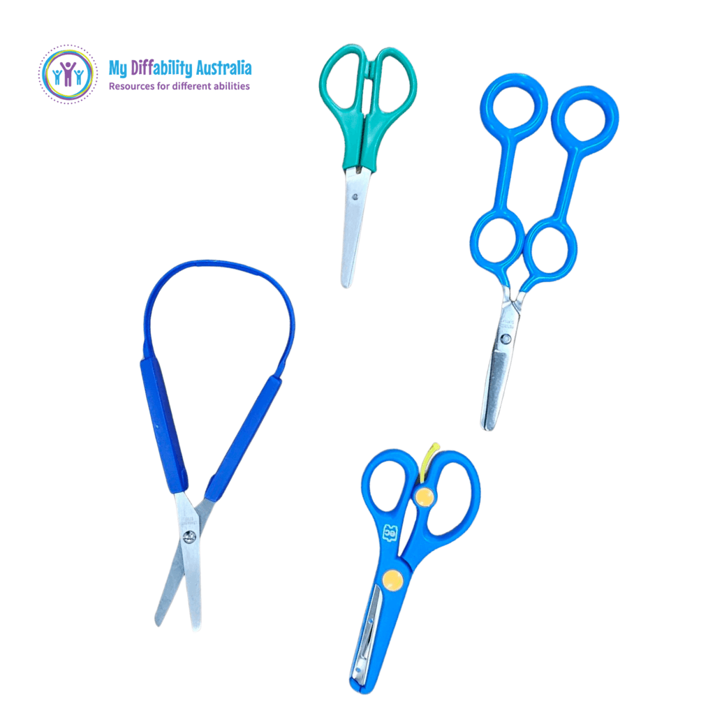 All four items included in the scissor kit