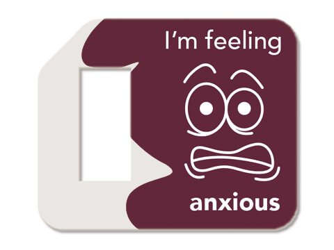 Anxious Emotion Bag Tag Set