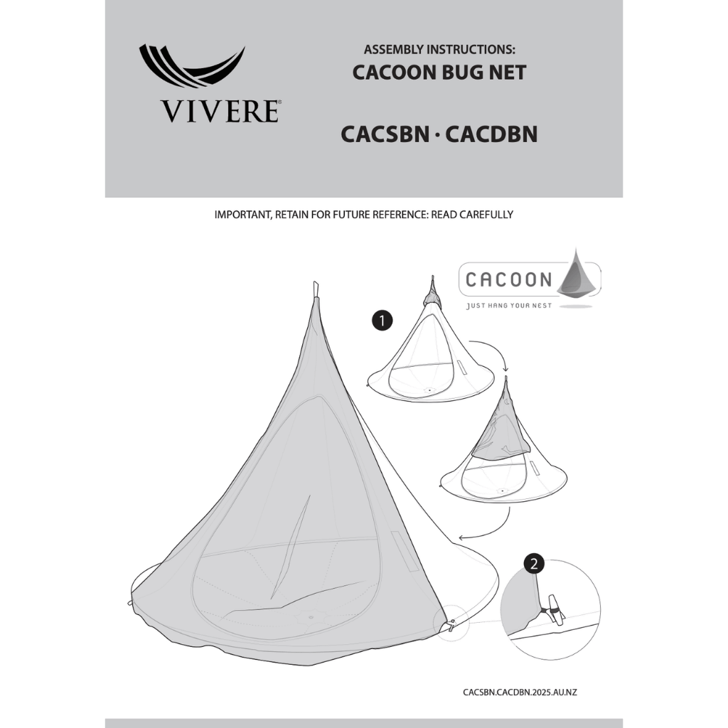 Assembly Instructions for Bug Net