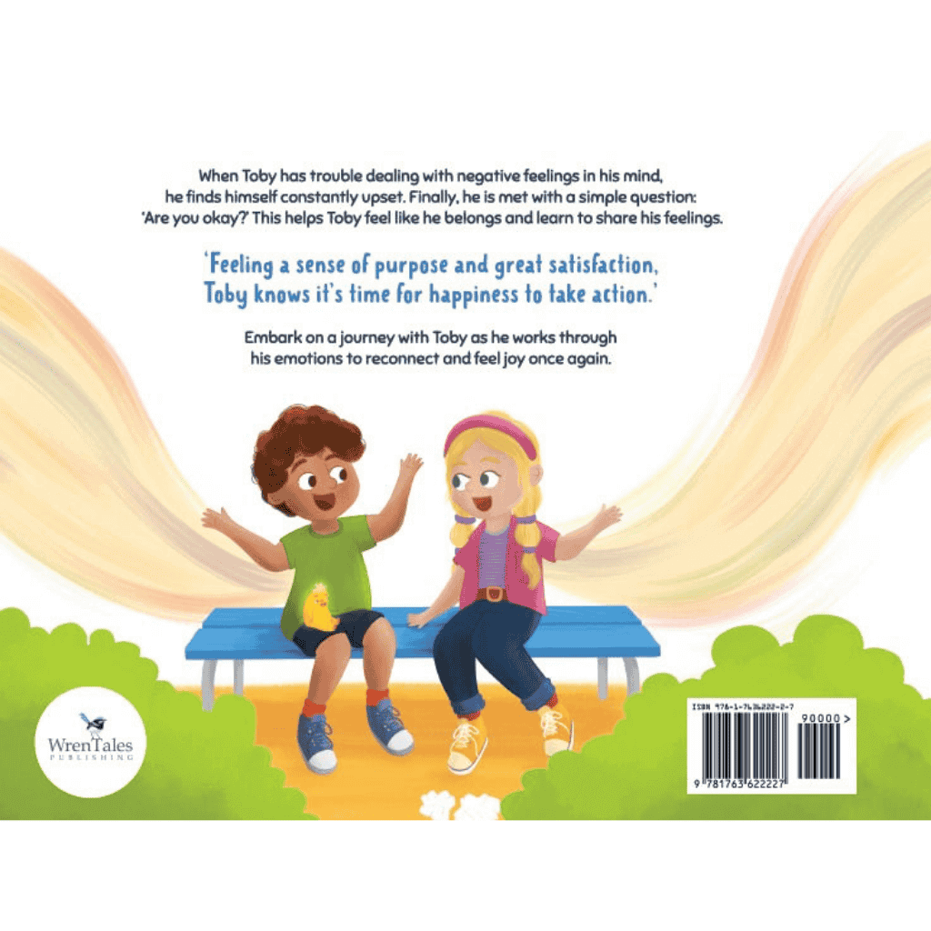 Back Cover of Finding Tobys Smile