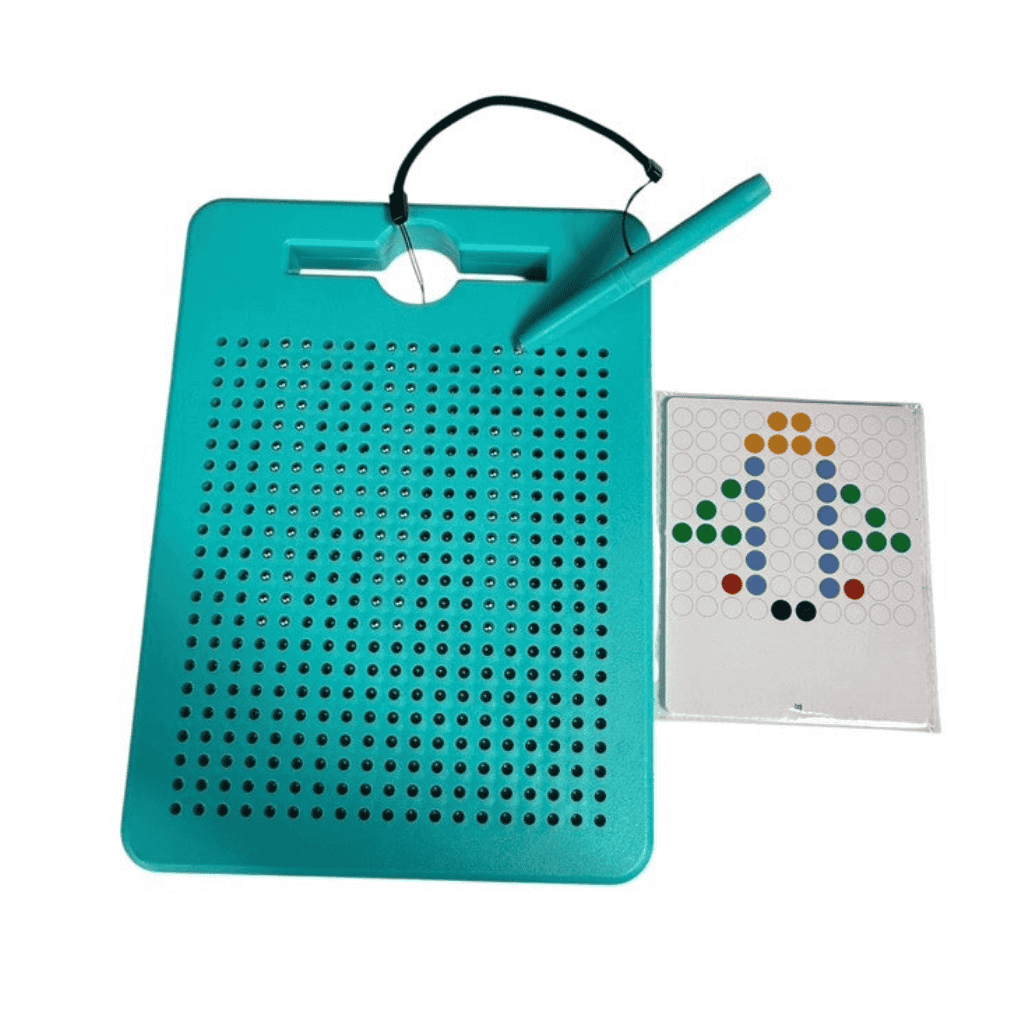Back of 2 in 1 Magnetic Board 2 Sided Magnetic Drawing Pixel Board