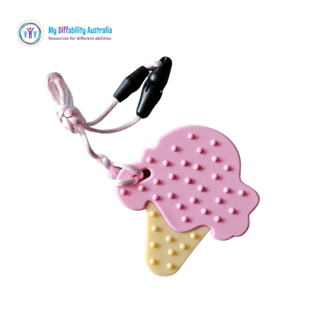 Back of Ice Cream Chewy Pendant