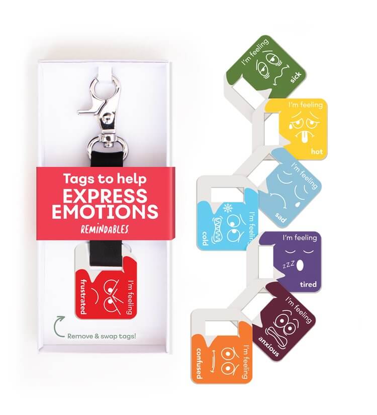 Bag Tag Set Express Emotions