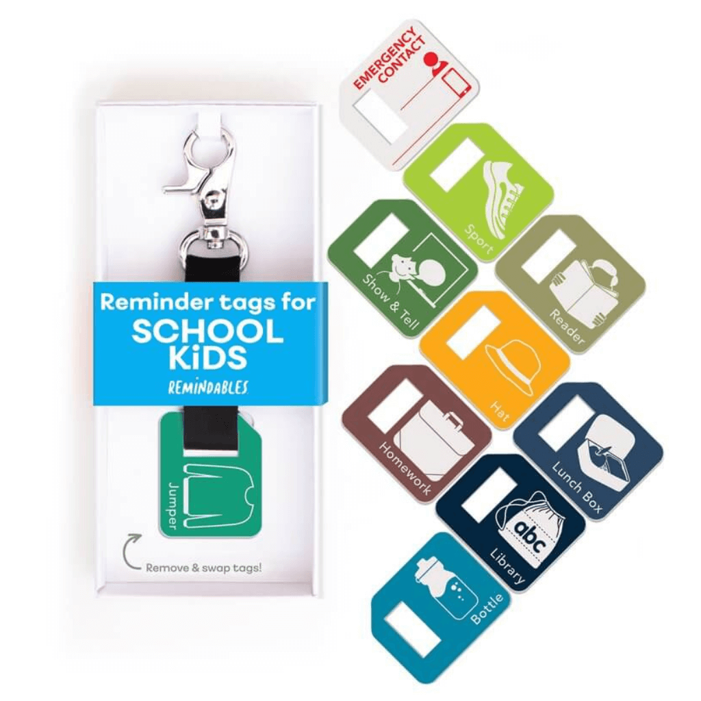 Bag Tag Set School Kids Set