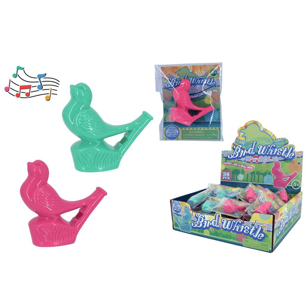 Bird Call Water Whistle2 Asstd