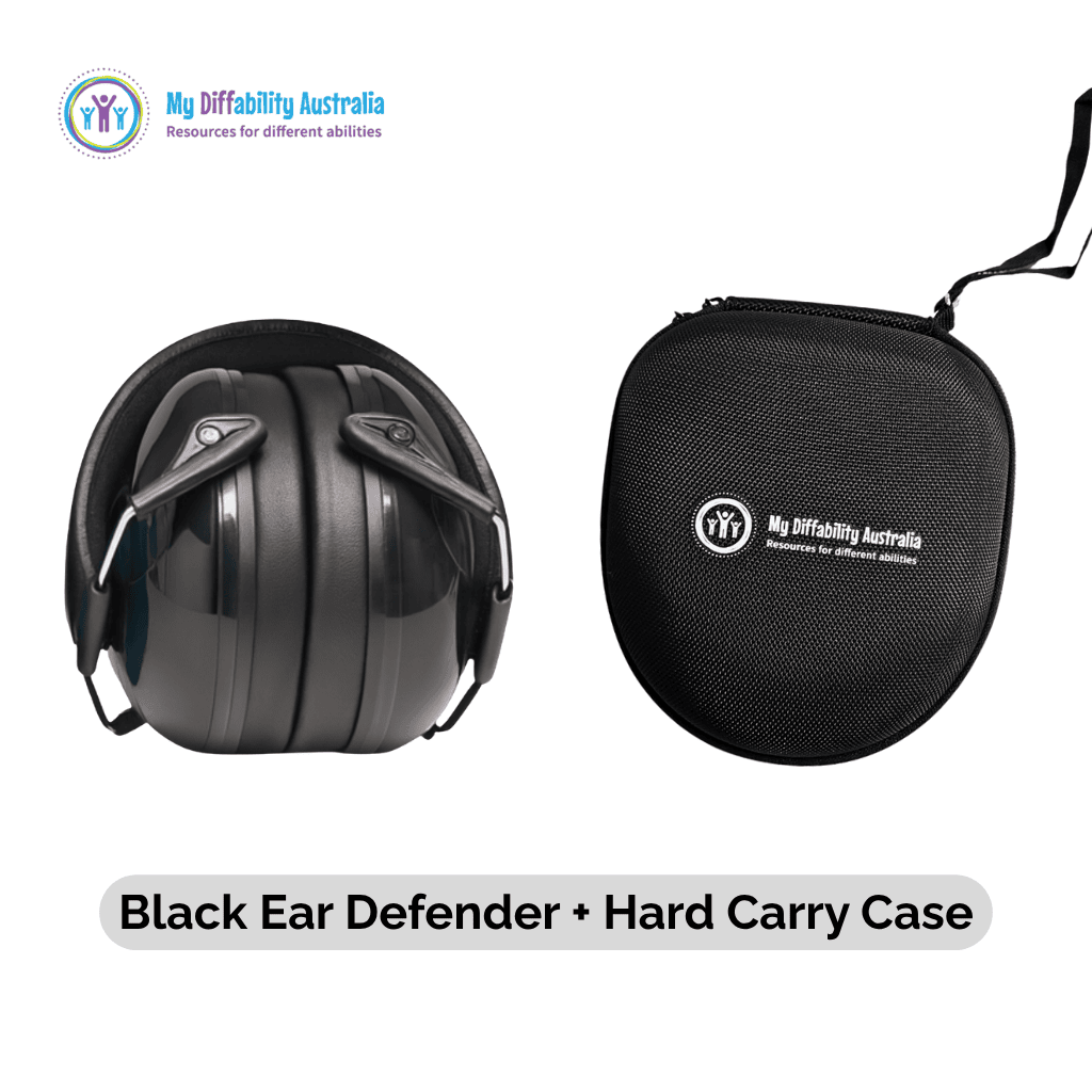 Black Ear Defender Plus Hard Carry Case