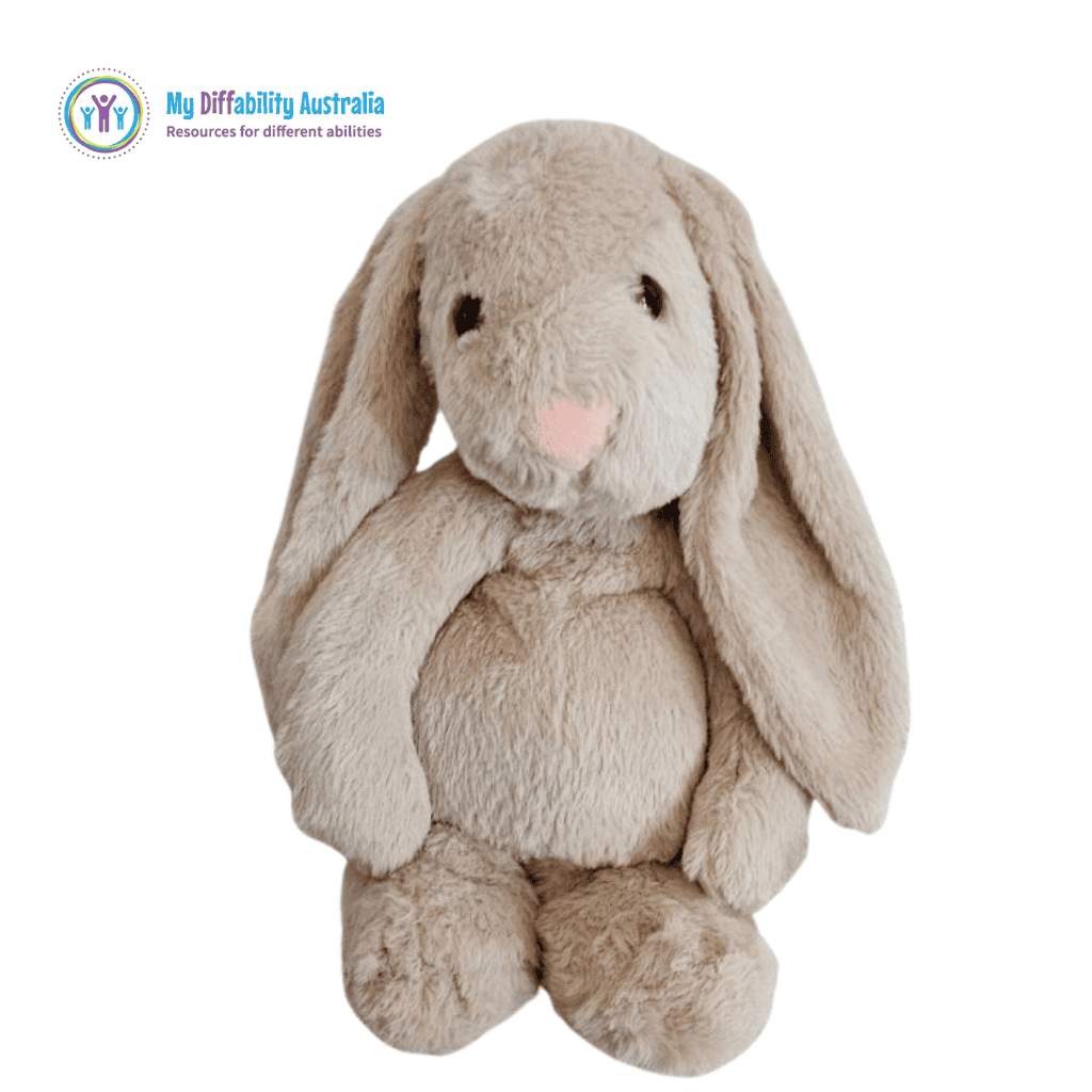 Black The Bunny Weighted Soft Toys