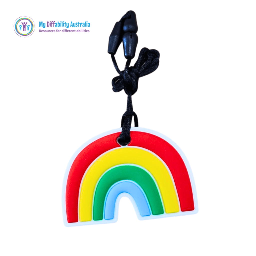 Bright Colours Rainbow Chewy Pendant