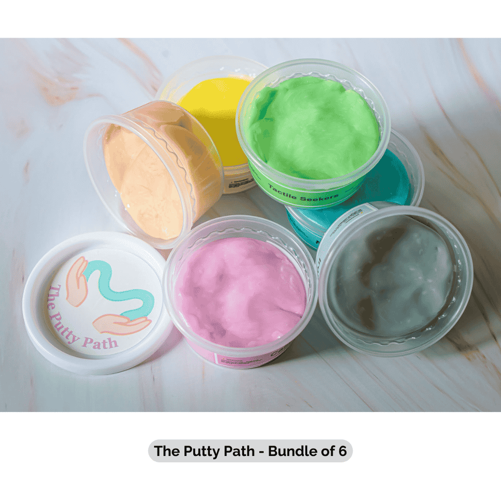 Bundle of 6 the Putty Path therapy putty