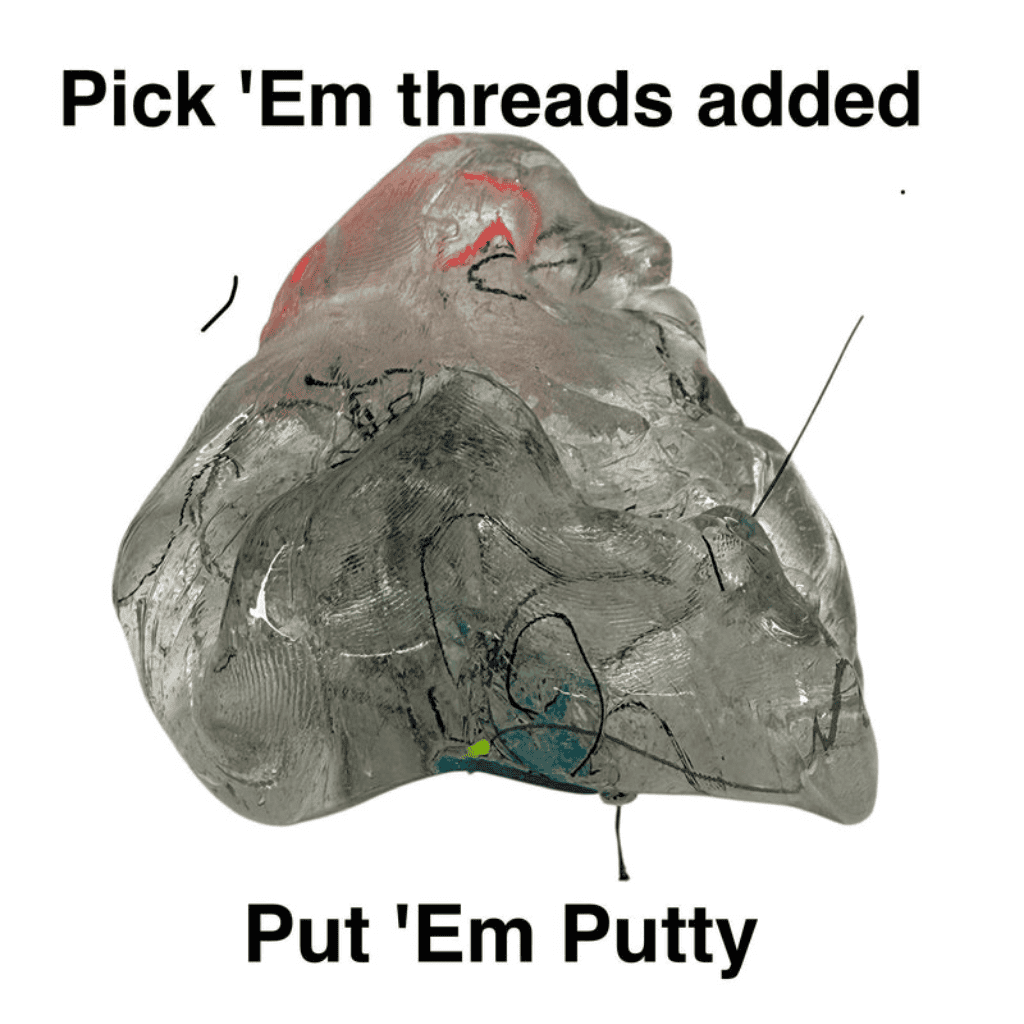 Clear Put Em Putty use with em threads