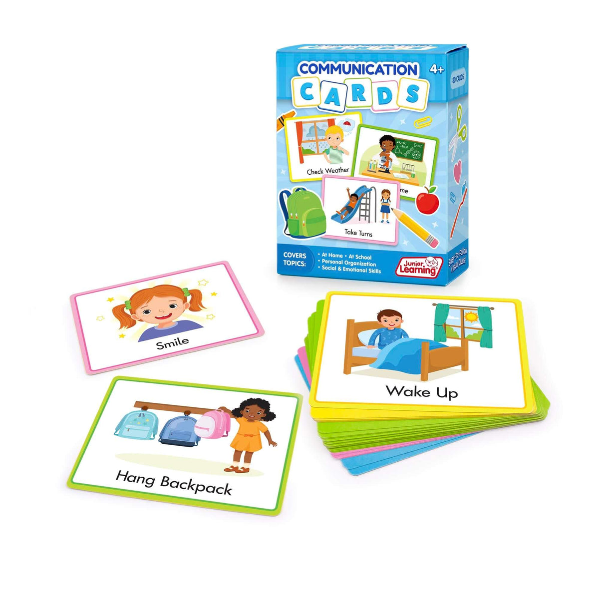Communication Cards with packaging