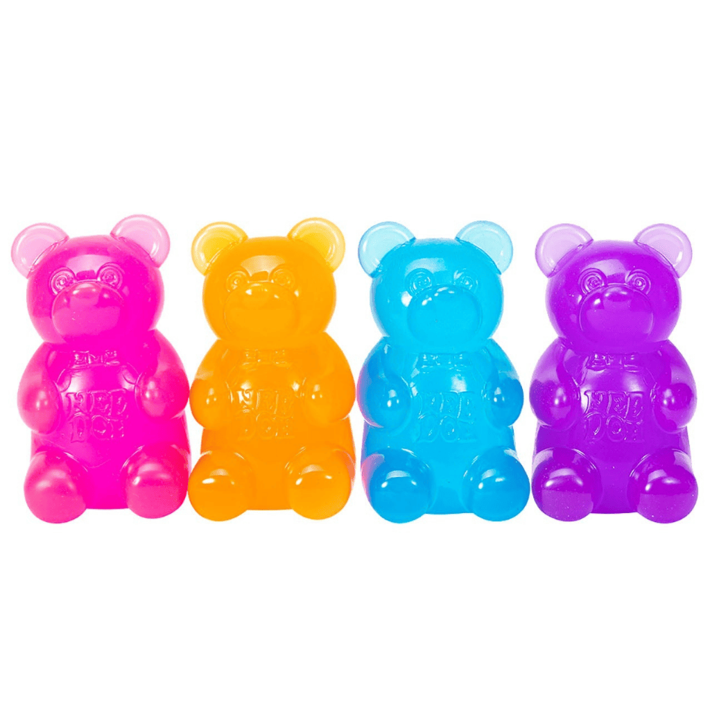 Different Colours of Schylling Gummy Bear Nee Doh