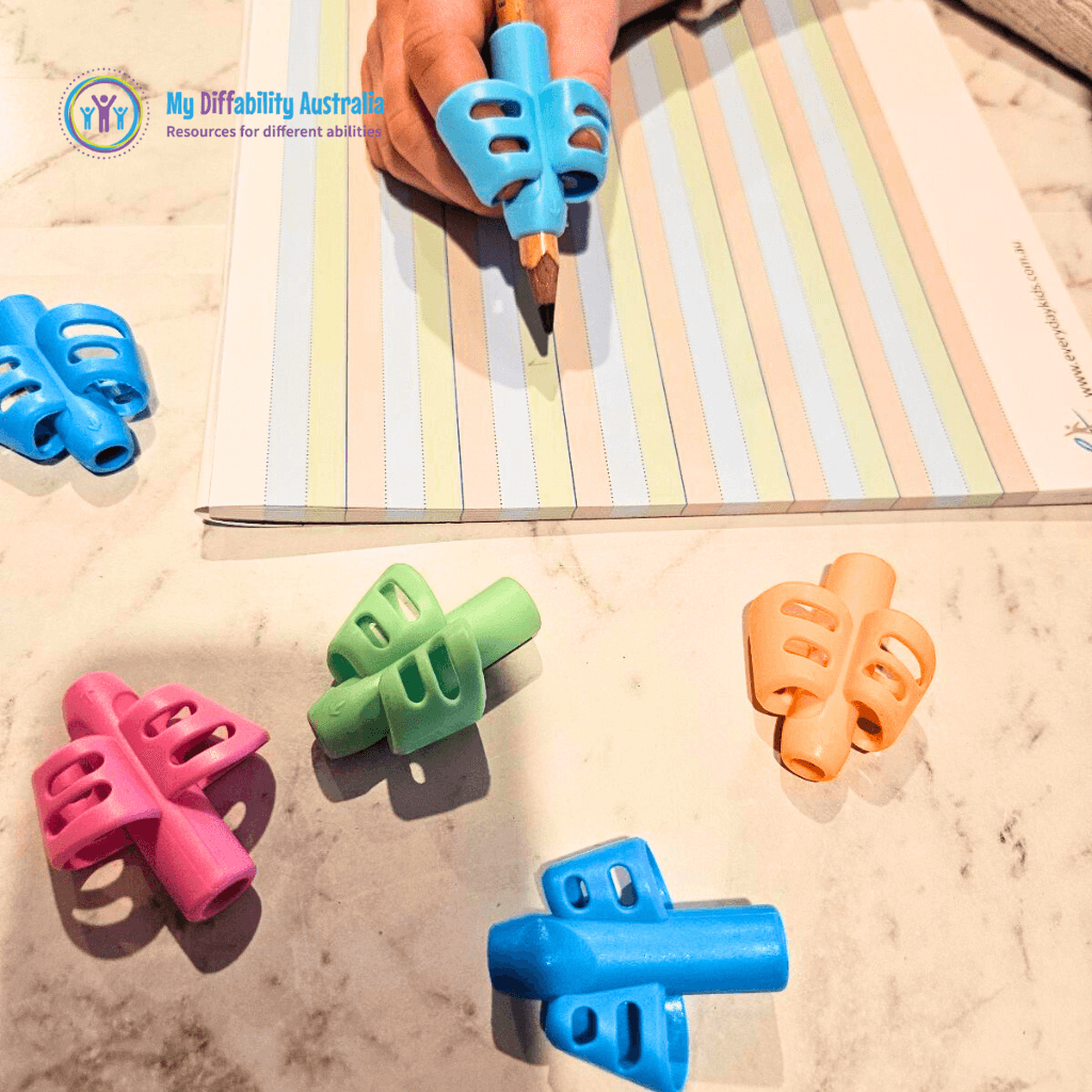 Different Colours of Two Finger Pencil Grip