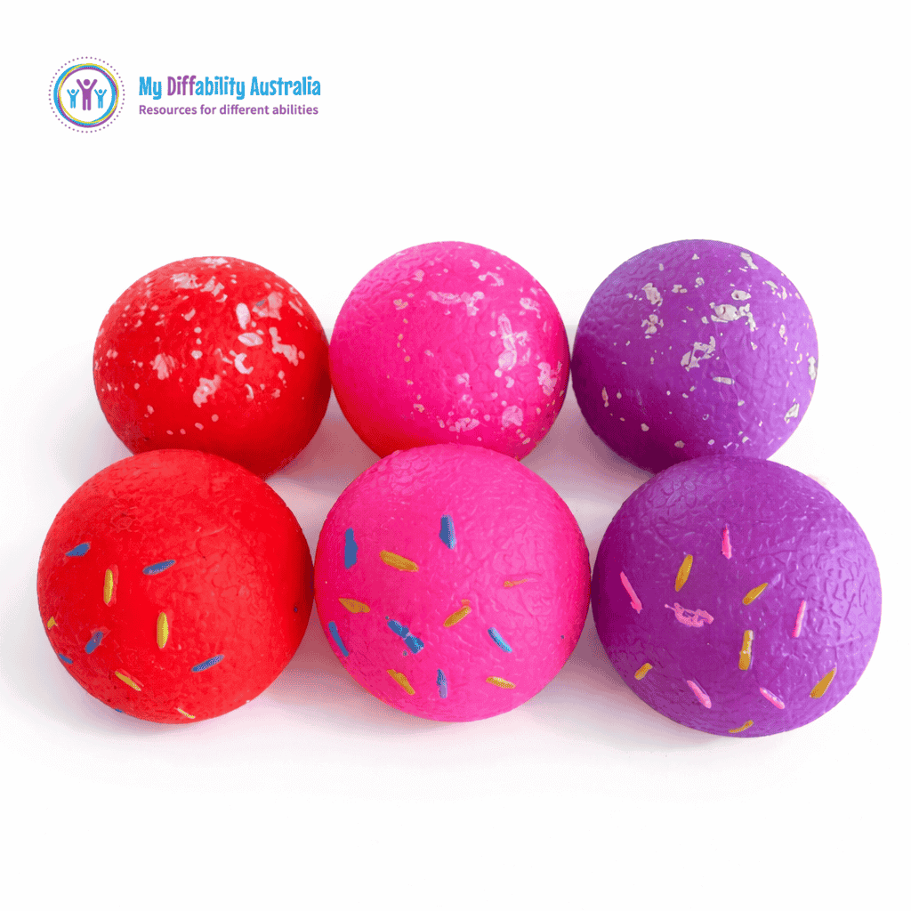 Diffrent Colours of NeeDoh Dohnut Holes Set of 6