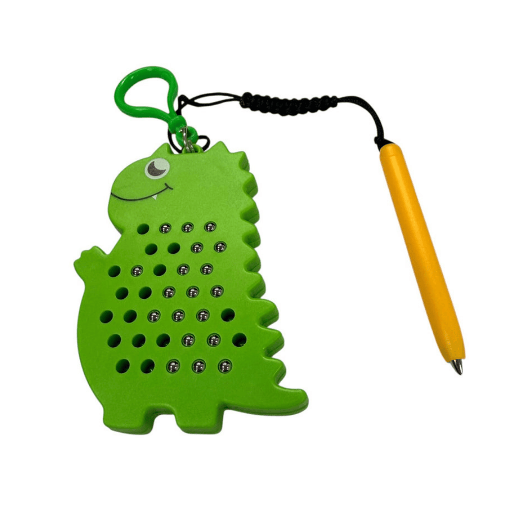 Dinosaur Magnetic Pad Keyring