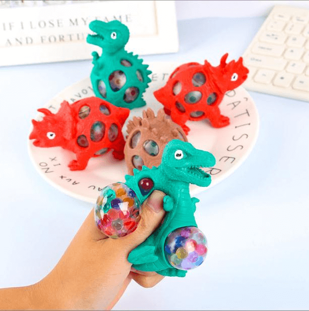 Dinosaur Squishy Fidget Toy Five Different Colours