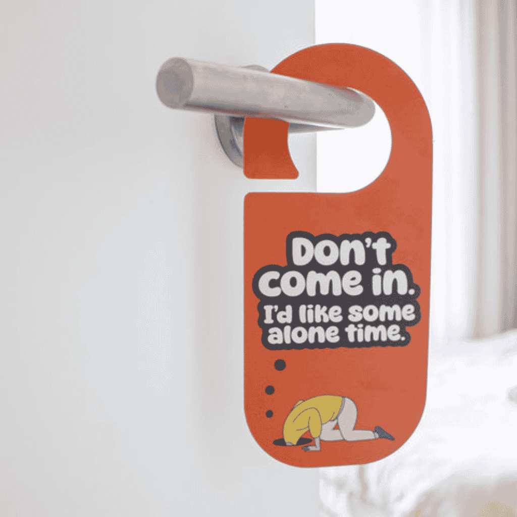 Door Hanger Bedroom Door Sign