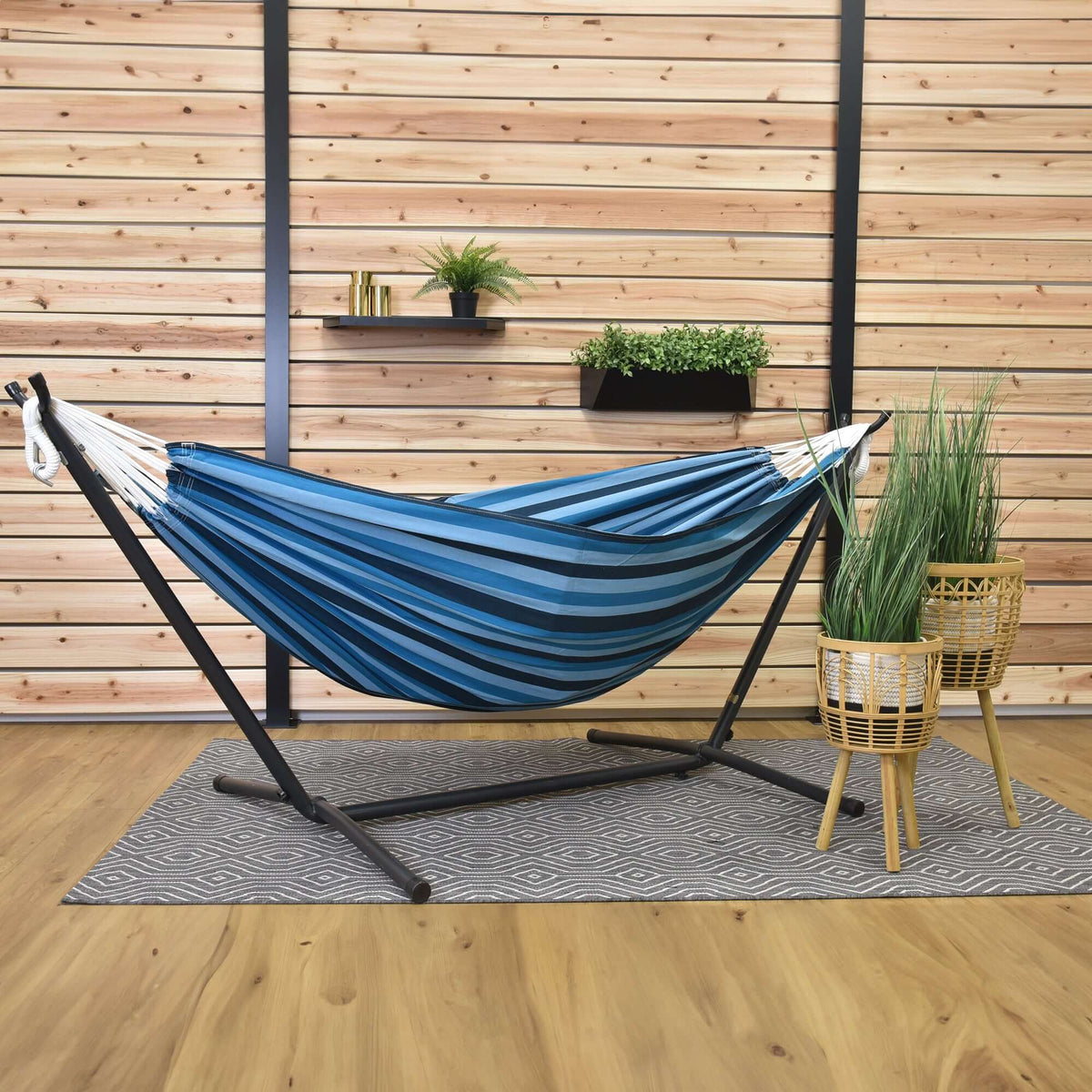 Double Hammock with Stand