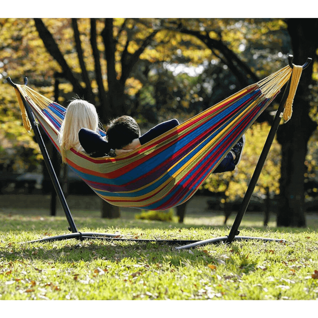 Double Hammock with Stand