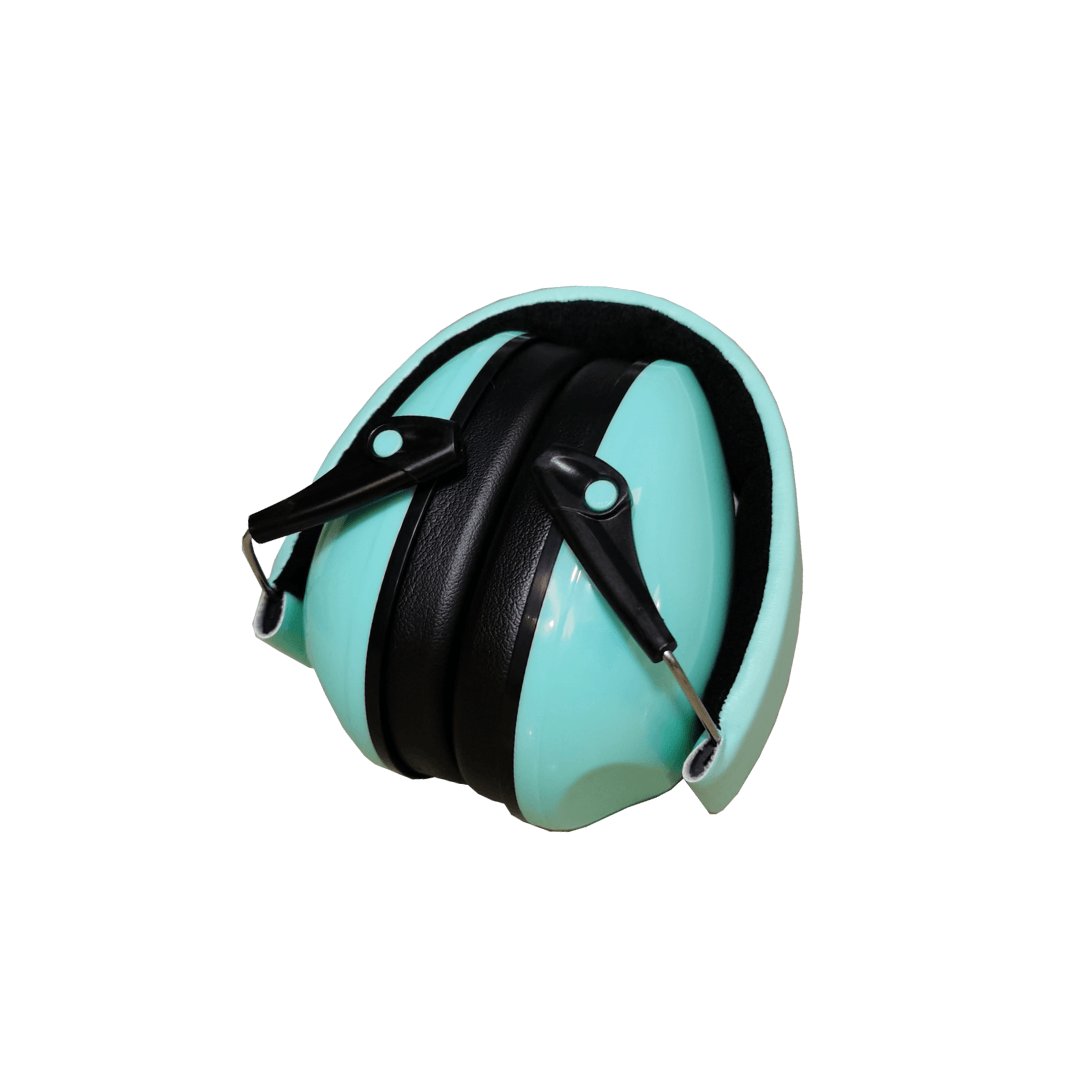 Ear Defender Ear Muffs Mint Folded