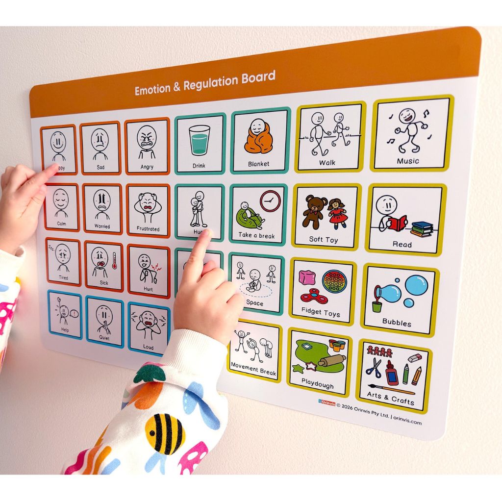Emotion and Regulation Communication Board