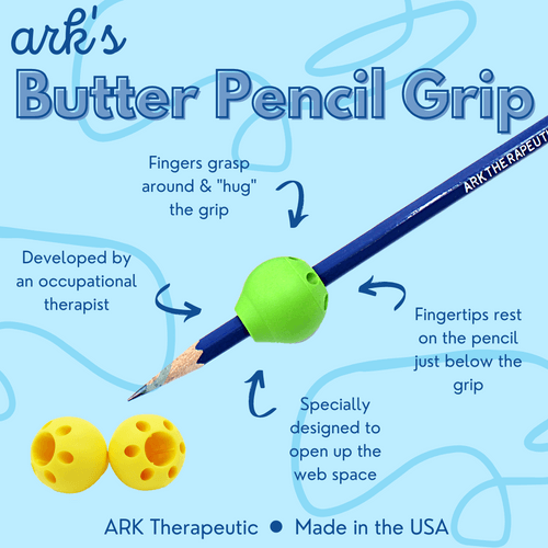 Features of ARK Butter Pencil Grip We Space Opener