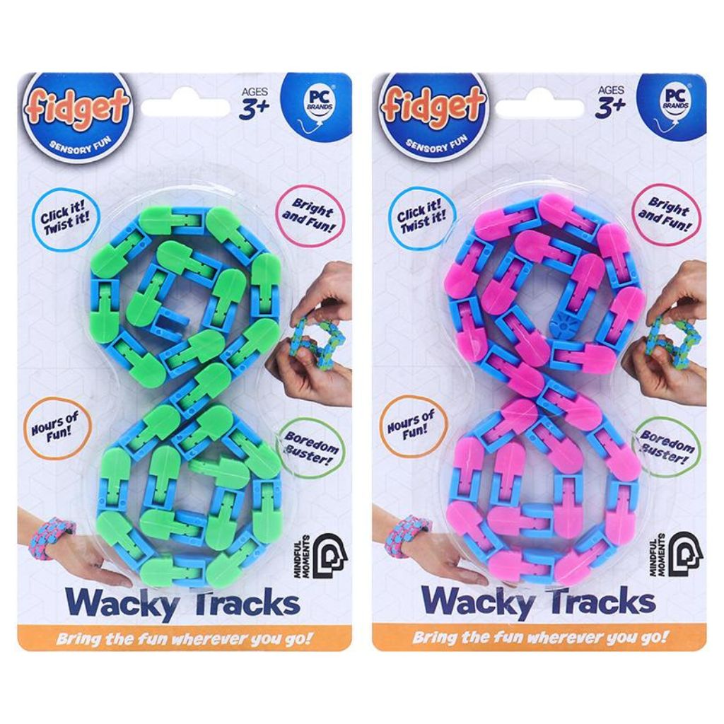 Fidget Wacky Tracks 52cm showing its packaging