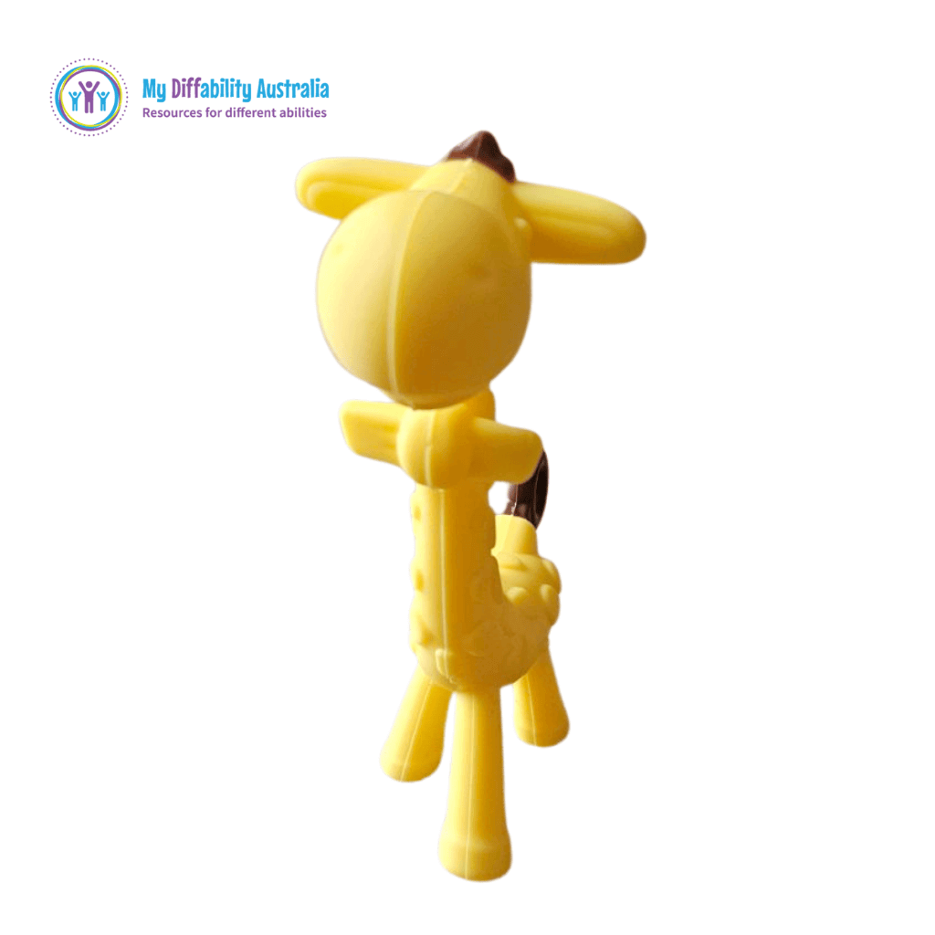 Front View of Giraffe Teether