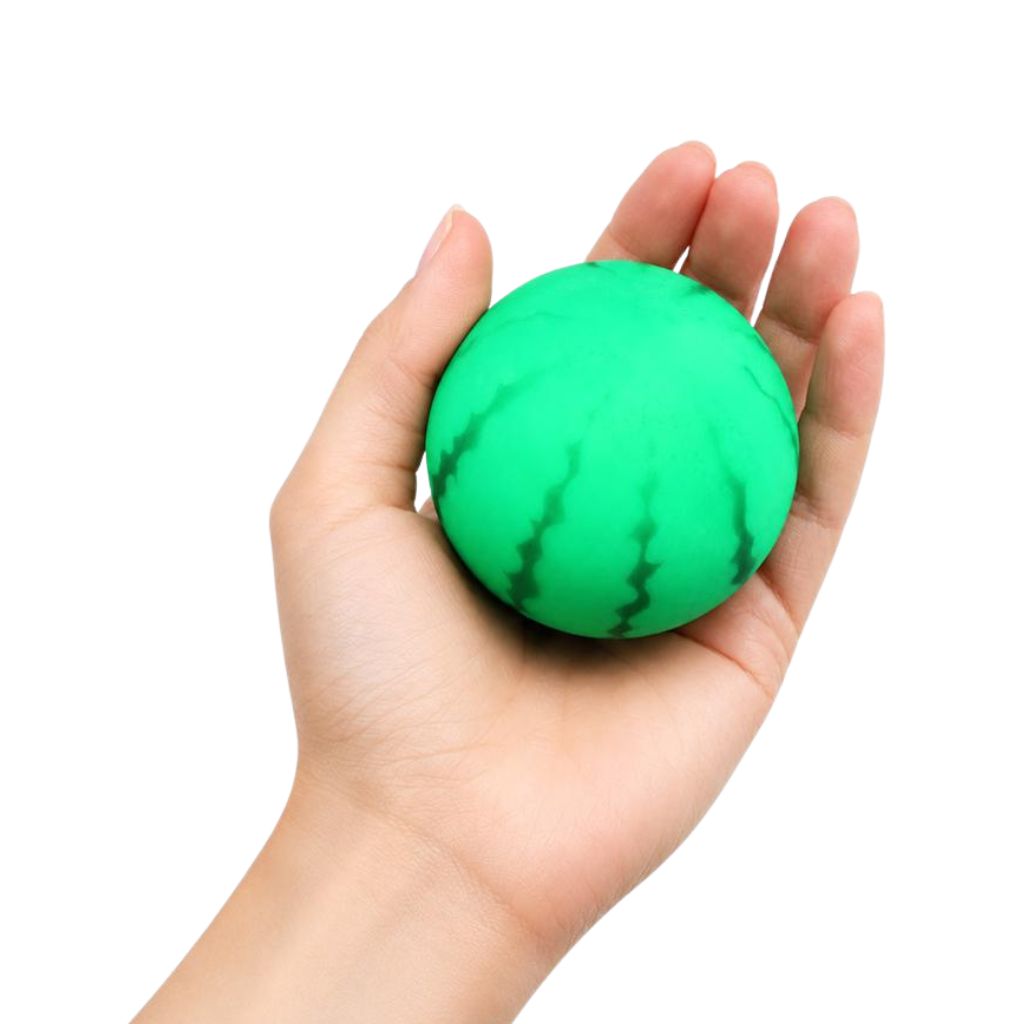 Hand Holding Squishy Squeeze Fruit Series Watermelon