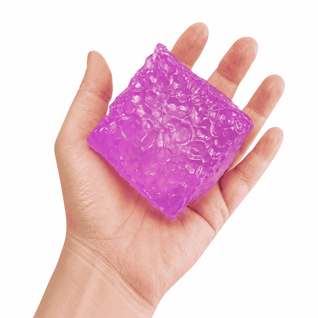 Hand Holding Translucent Riffle