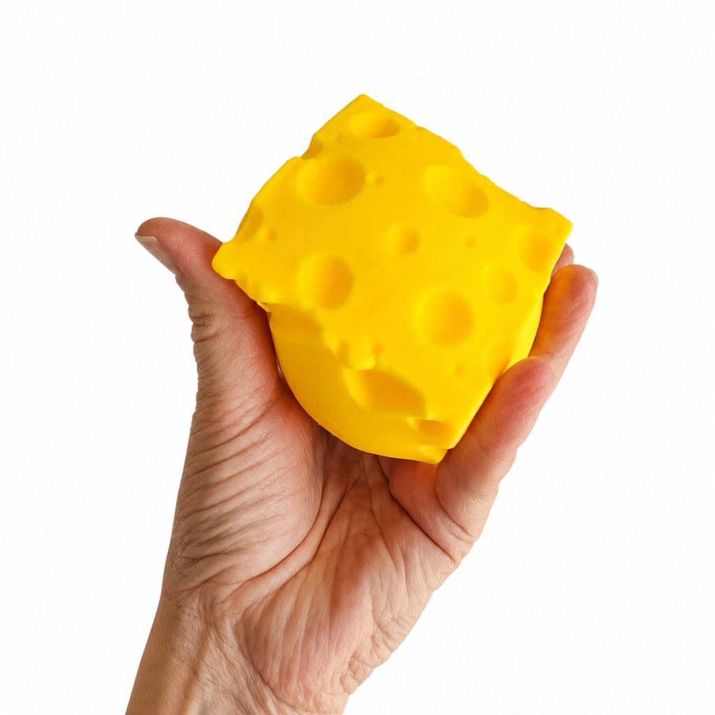 Squishy Cheese Fidget Cube