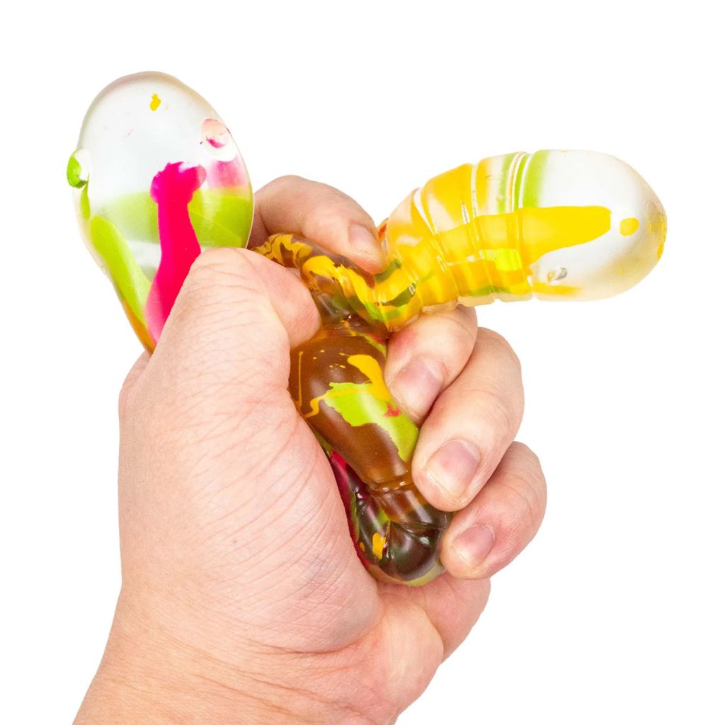 Hand Squishing Inkerz Snake